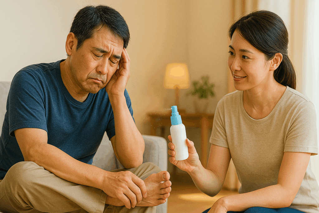 湿気で増える水虫対策に効果的な市販薬