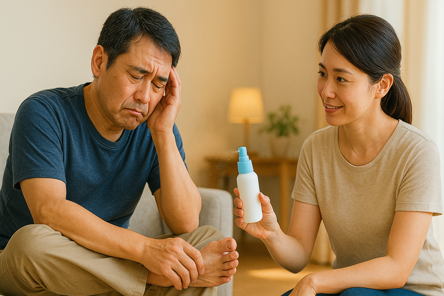 湿気で増える水虫対策に効果的な市販薬