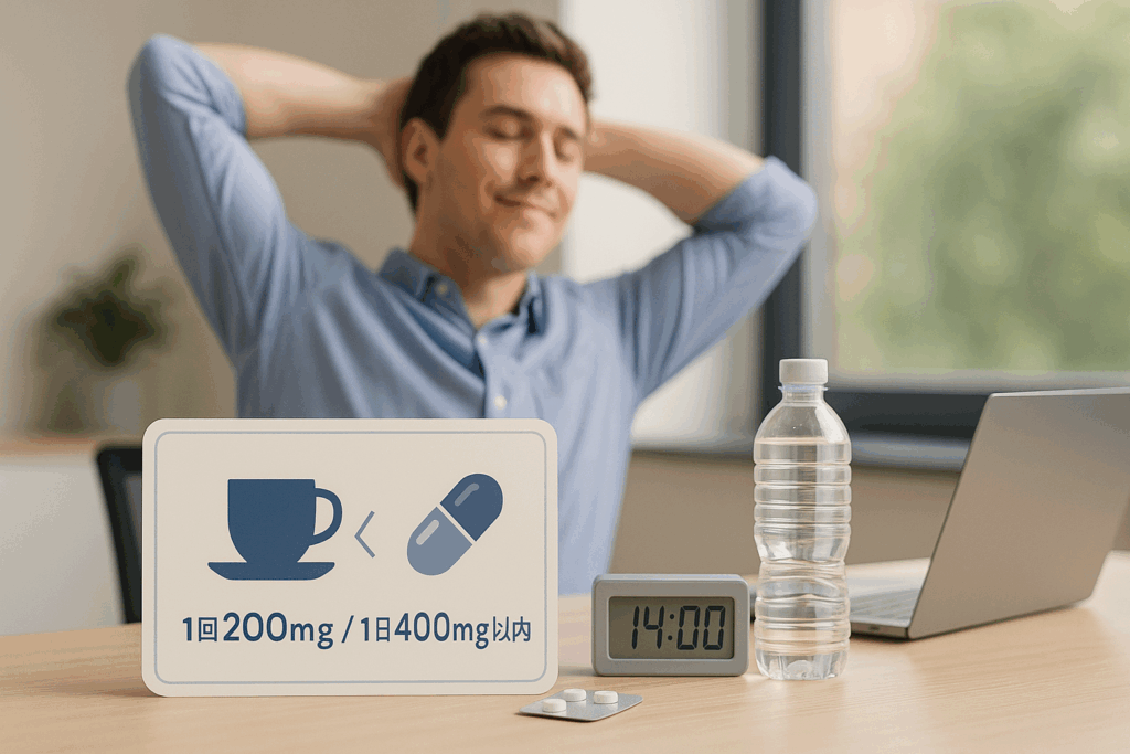 眠気防止薬を安全に使うためのポイントと仕事中の対策
