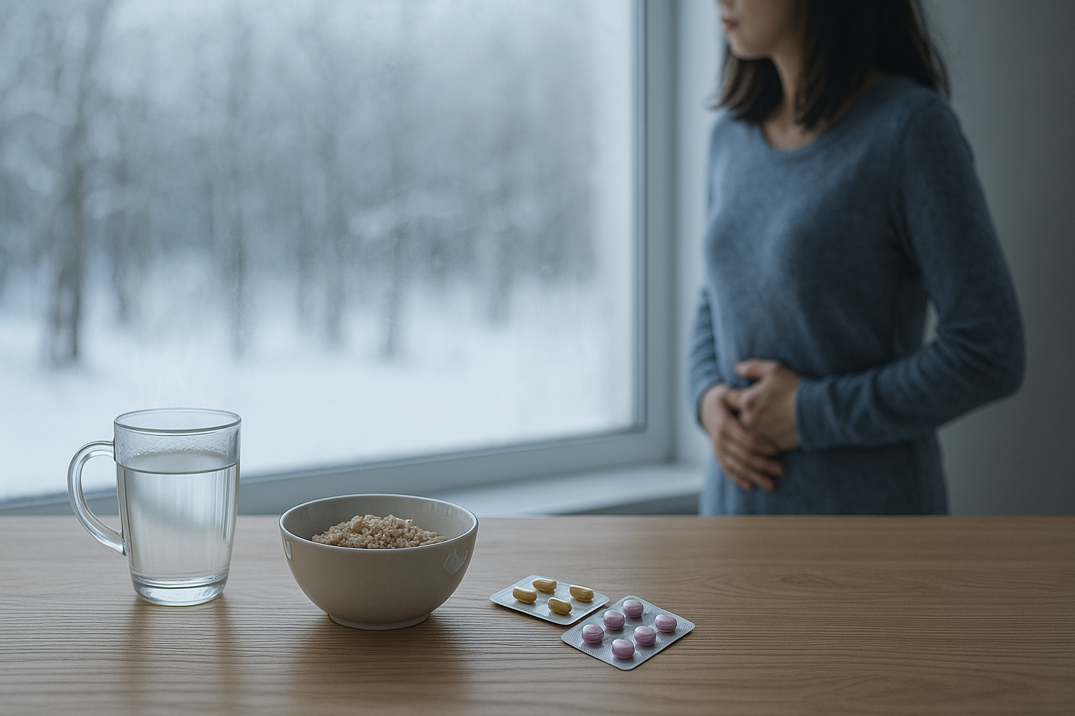 冬の便秘対策: 水分・食物繊維・OTCの選び方