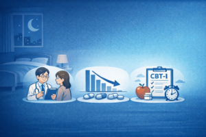 睡眠薬の減薬・中止の進め方:反跳性不眠・離脱を減らすコツ(薬の種類で注意点が違う)