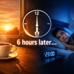 就寝6時間前のカフェインでも睡眠に影響し得る：半減期と摂取タイムリミットの科学