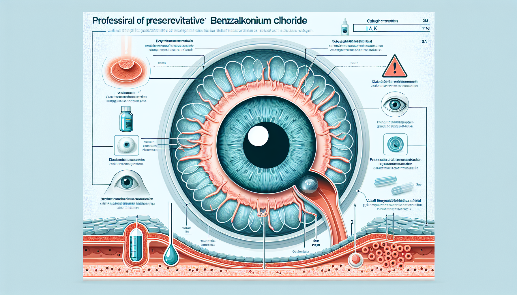 目薬の防腐剤BAKは目の表面にどう影響する？——長く使うときに知っておきたいこと