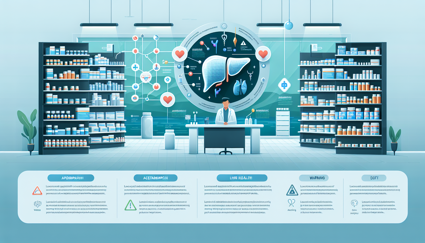 カロナールは本当に副作用が少ない？――飲みすぎると肝臓はどうなる？