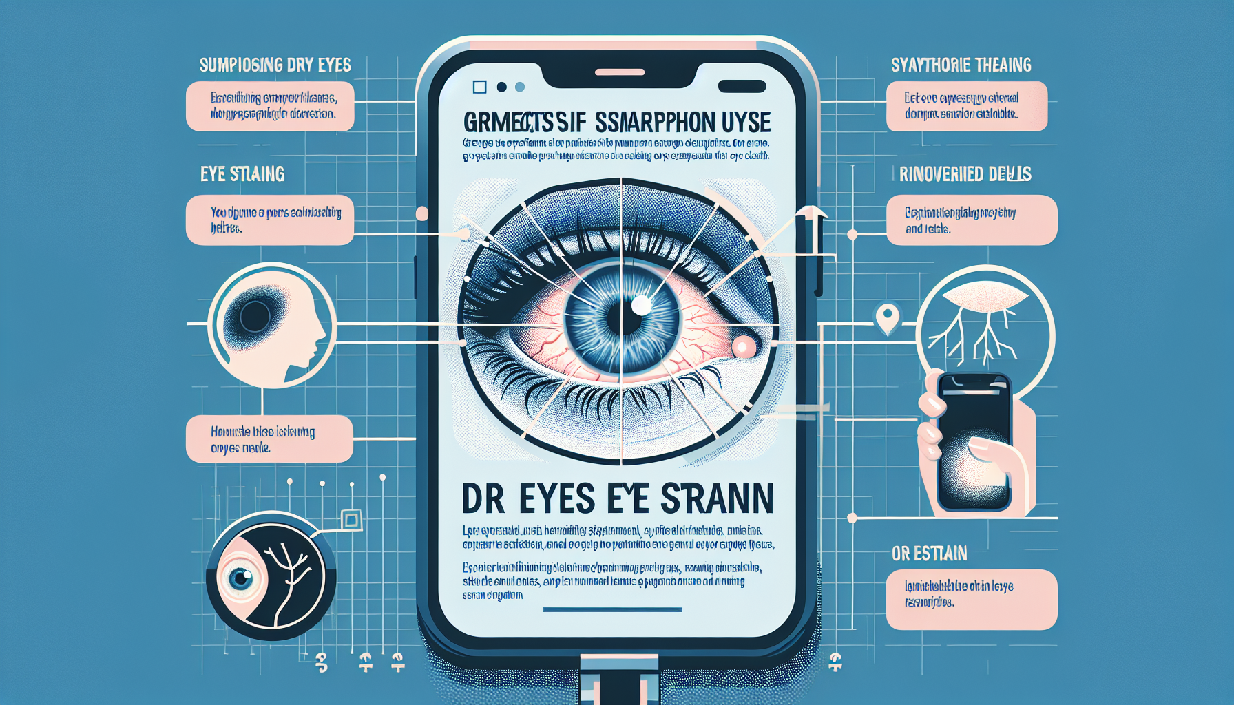 スマホで起こりやすい目の不調とは？ドライアイと眼精疲労の正しい対策