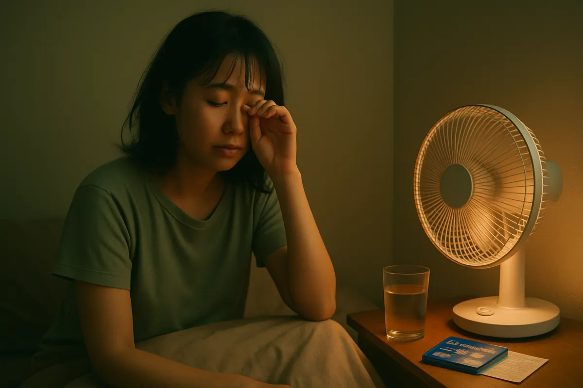 熱帯夜で寝つけないときの市販睡眠改善薬：抗ヒスタミン系の効果と注意点