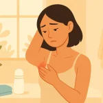 制汗剤・デオドラントでかぶれた——接触皮膚炎の症状と市販薬での対処