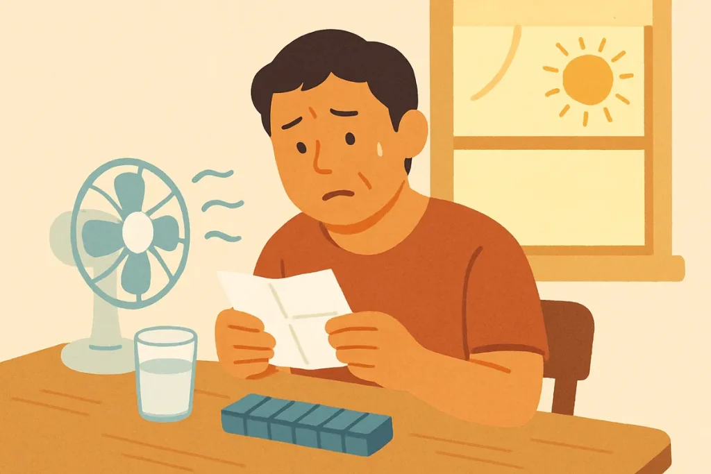 降圧薬を飲み忘れたときの夏の注意点——猛暑日に自己判断で中止するリスク