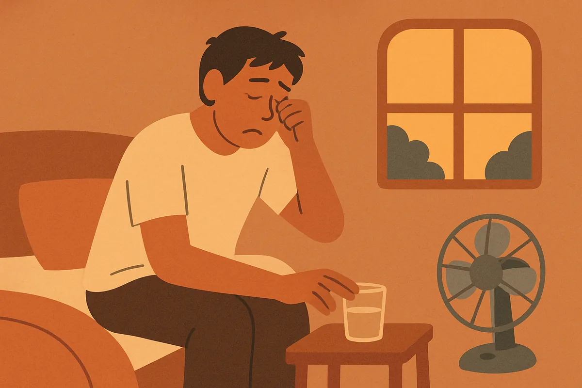夏の夜間頻尿で眠れない——水分の摂り方と受診が必要なサイン