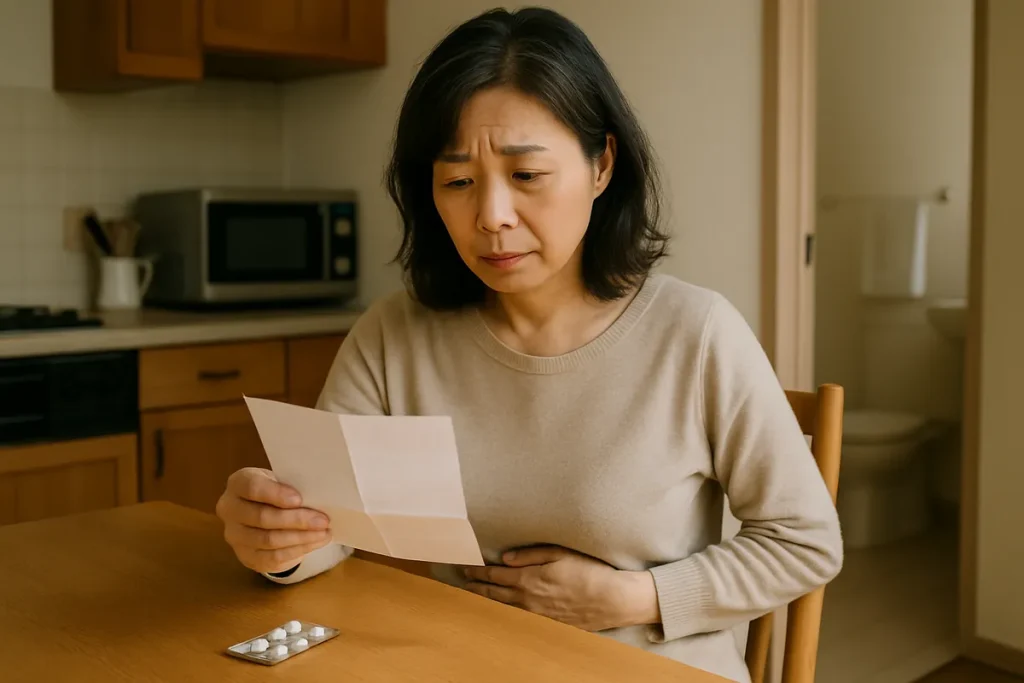 女性の頻尿・尿もれの市販薬（プロピベリン）——使う前に確認したい副作用と受診の目安